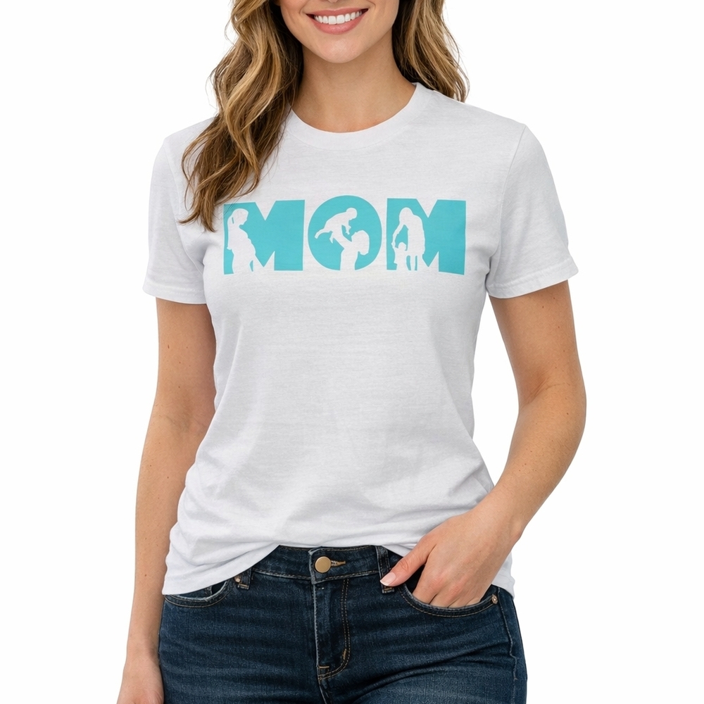 “MOM” Graphic Tee | Size Small | Mother’s Day Gift | Custom Mothership Boutique